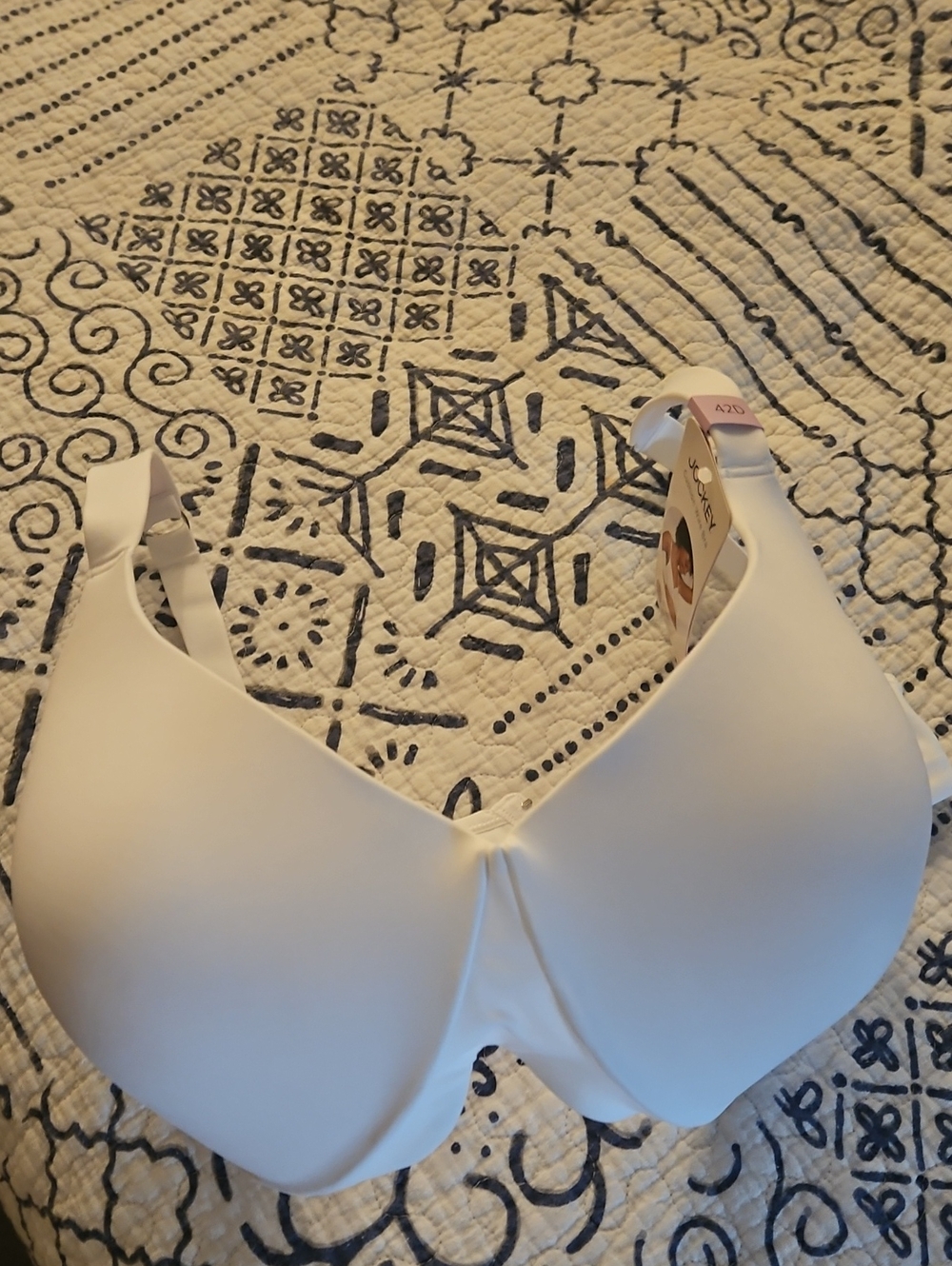 Jockey White Seamless T-Shirt Bra